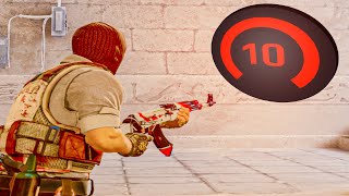 ОЧЕНЬ ПОТНАЯ ИГРА НА 10 LVL FACEIT