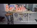 How to build IKEA Bar Table | Cara membina IKEA Meja Bar