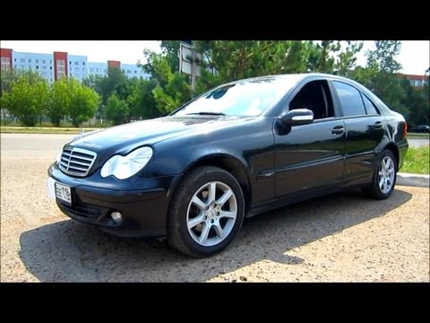 2005-mercedes-benz-c180-kompressor.-start-up,-engine,-and-in-depth-tour.