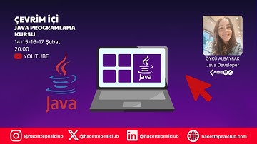 Java Programlama Kursu Ders - 3 /w Öykü Albayrak