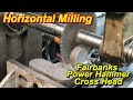 Fairbanks Power Hammer Cross Head: Part 2