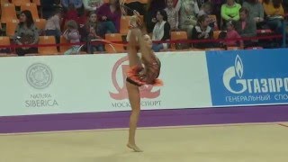 Melitina Stanuota, Belarus, Grand Prix, Moscow, 2016. Qualification. Москва, Гран При, Квалификация.