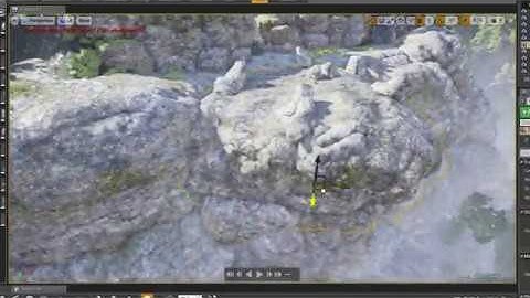 Tri-planar Projection Mapping Test ( UE4 )