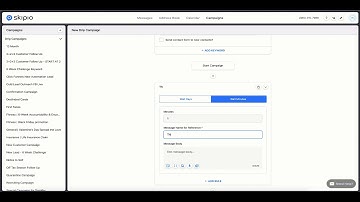 Skipio Basics: Creating a Keyword