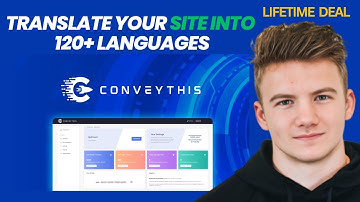 ConveyThis Lifetime Deal - Auto-translate and SEO-optimize Websites in 120+ Languages