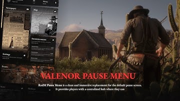 V-Pause Menu | Most Advanced Pause Menu System | RedM Script