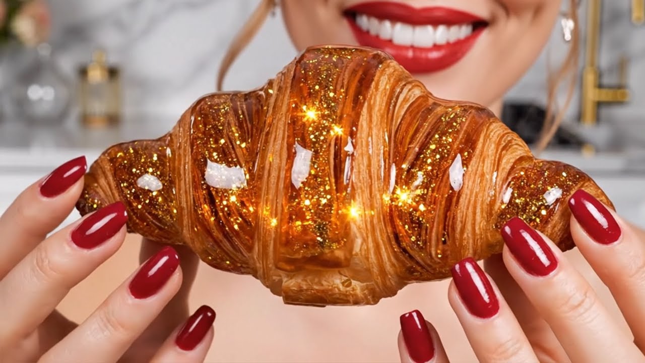 ASMR Glass Cooking | Making France’s Famous Cakes (Satisfying)