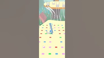 Bridge Race - Gameplay Walkthrough Part 19 (iOS, Android) | Bridge Race Edit #shorts