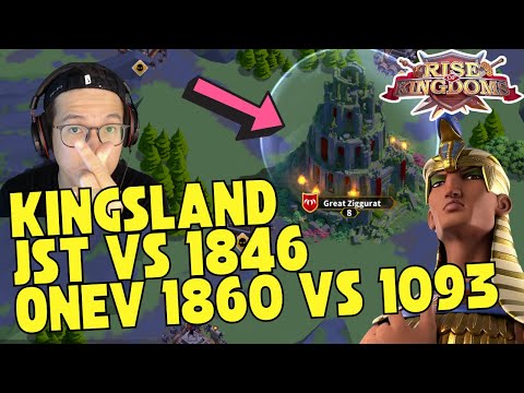 LIVE #2 KINGSLAND WAR KVK OneV 1860 vs 1093 BLACKPINK | JST vs 1846 | Rise Of Kingdoms ROK Indonesia