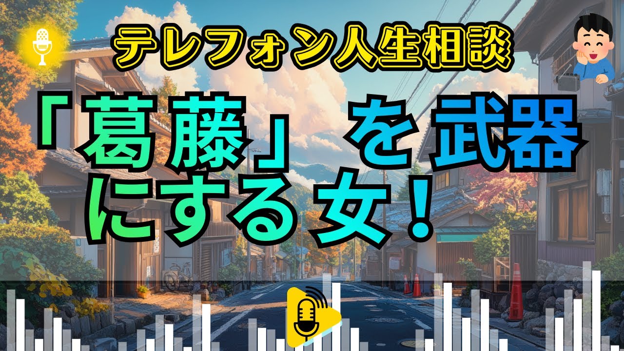 【テレフォン人生相談 】【 心の 吸 血 鬼 】 「 悩 んでいる 」 という 嘘 で 他人 を 操 る 支配 者 の 本 性 ！