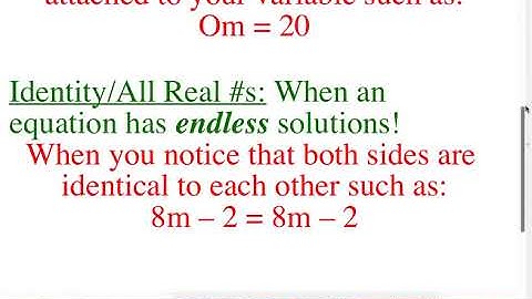 Multi Step Equations & Inequalities Day #2 Video