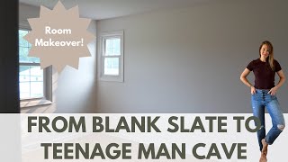 Let's Create a Teenage Man Cave | Boy's Bedroom Ideas for Small Rooms