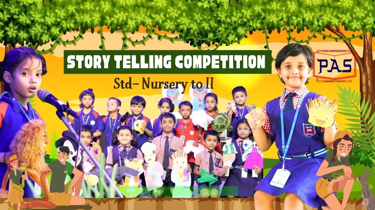 PAS| |Storytelling Competition 2023 |NURSERY to II| PASonline