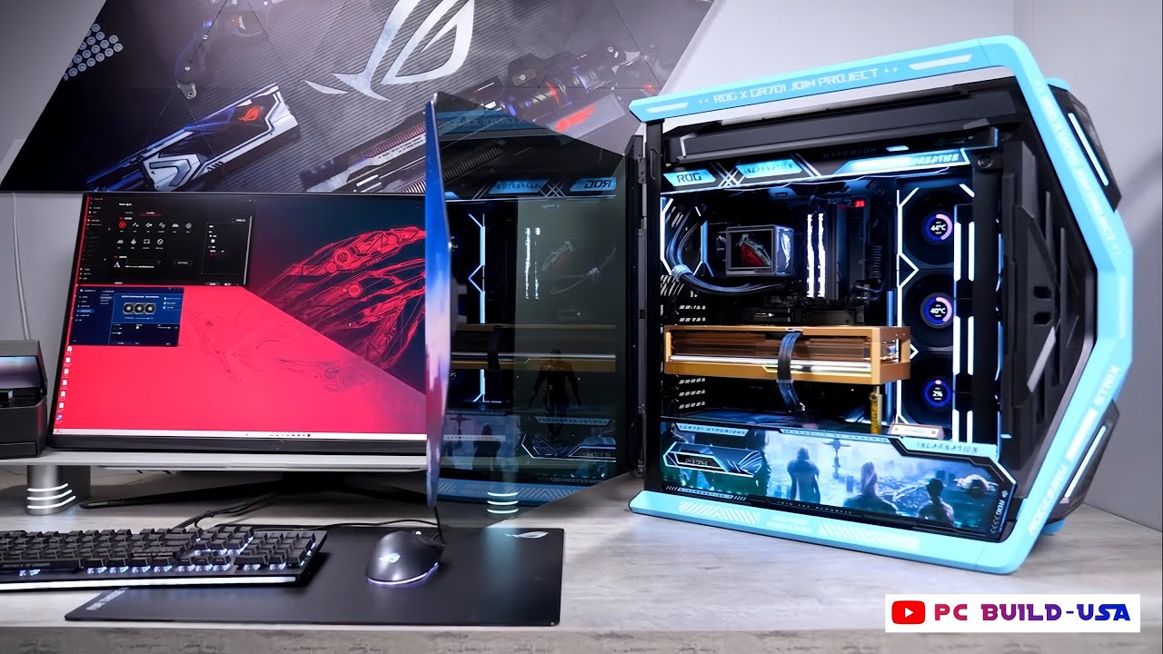 ASUS ROG ASTRAL RTX 5090 BEST GAMING PC Build! | AMD Ryzen9 9950X3D | Hyperion GR701