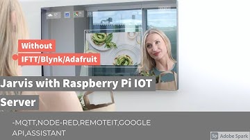 Smart Home Automation with Jarvis | MQTT Broker | Node-Red | Raspberry Pi | MYSQL Cloud | Graffana.