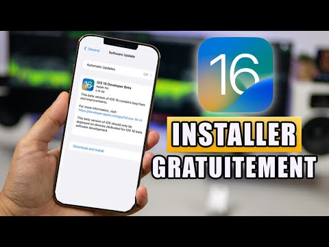 Comment installer iOS 16 sur iPhone et iPad