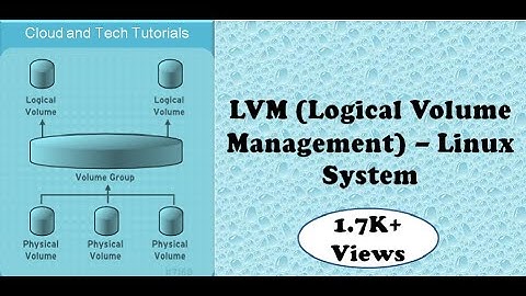 What is LVM (Logical volume management)? - Cloud and Tech Tutorials