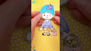 #short いいね👍Like👍 Paper diy | サンリオ ツインスター キキ 手作り工作 | Sanrio little twin stars Kiki 💗asmr