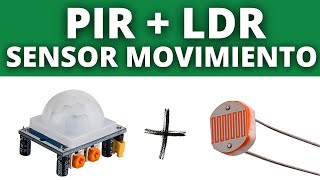 🔥 PIR Sensor de Movimiento + HACK con LDR y ARDUINO! | Módulo HC-SR501 | JLCPCB
