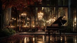 Winter Night Piano Jazz – Calm, Nostalgic Winter BGM