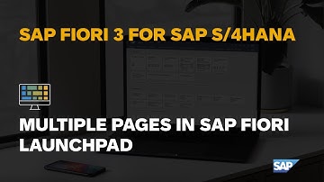 Further step on SAP Fiori 3 journey: Spaces with multiple pages in SAP Fiori launchpad.