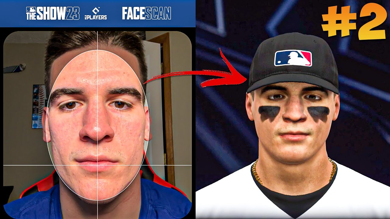 TRYING OUT THE NEW FACE SCAN FEATURE! MLB The Show 23 RTTS 2 YouTube