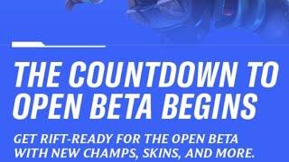 REGIONAL OPEN BETA TEST IN WILD RIFT!!