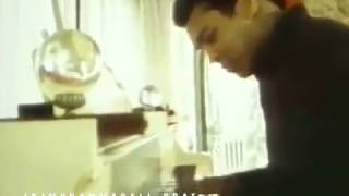 Muhammad Ali Playing the Piano