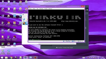 install mikrotik menggunakan virtual box, konfigurasi dasar router os serta konfigurasi ip address