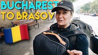 Train Travel From Bucharest To Brasov, Romania
