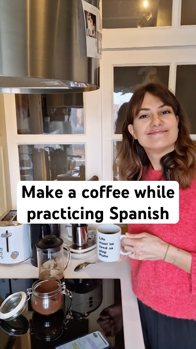 A Univerbal Lesson Takes as Long as Making a Coffee