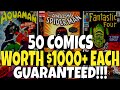 50 Comic Books Worth $1000 or More GUARANTEED!!! - Do You Have These Comics ?