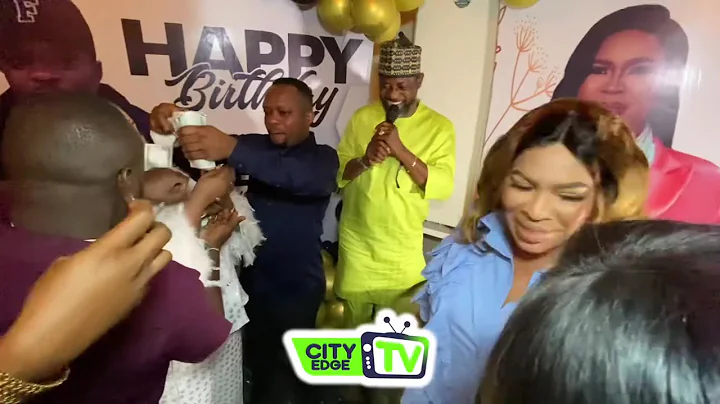 FAITHIA BALOGUN SURPRISED BIRTHDAY PARTY HOSTED BY OBA SHEFFIELD