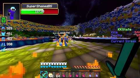 SuperShakedBS hacking on koonkraft kitpvp