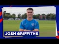 Ive heard amazing things  pompey sign josh griffiths