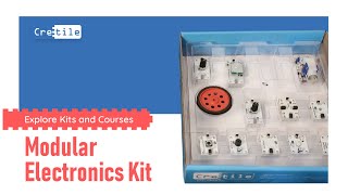 Cretile : Super Easy Modular Electronics, Robotic, & IoT STEM kit for EVERYONE!