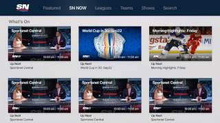 Sportsnet Apple TV Preview screenshot 1