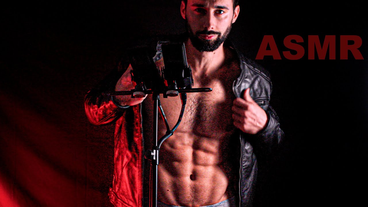 Leather & Abs | Whispering My Gym Secrets (Deep Male Voice ASMR)