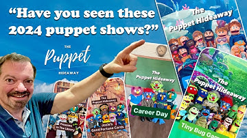 2024 Puppet Show Trailers from The Puppet Hideaway with Eric Thomsen