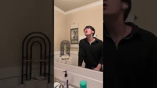 Hopelessly Devoted From My Bathroom hopelesslydevoted singing cover cover