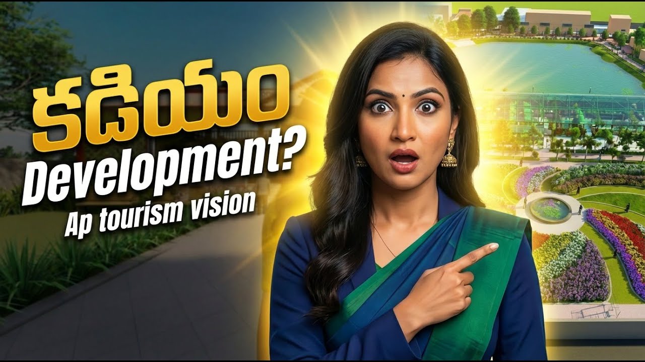 కడియం Development? AP tourism vision
