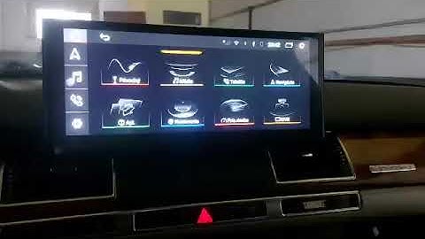 12.3" touschscreen radio Android 11.0 for Audi A8 D3 MMI System Radio upgrade