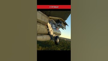 F-14 Tomcat Takes Off: Gear-Up Action!