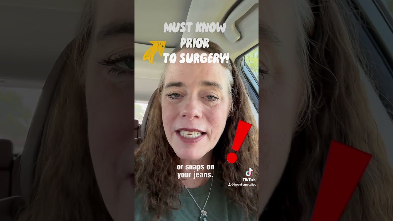 Know This Prior to ANY Surgery! #allergy #nickel #metal #titanium