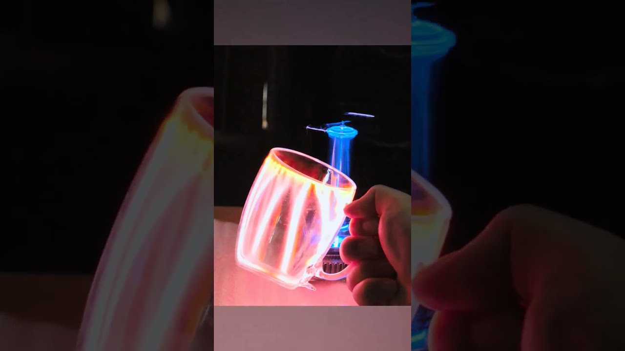 Tiny Tesla Coil High Voltage Toy Shorts