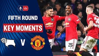 Derby County vs Manchester United | Key Moments | Fifth Round | Emirates FA Cup 19/20