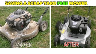 Why do I save these mowers?? -Saved from the scrap yard...again.