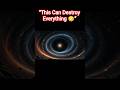 What Is a Black Hole? 😳 Space’s Darkest Mystery #blackhole #space #shorts