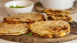 A Weeknight Dinner Idea: Beef Quesadillas Tacos