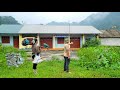 CLEANING UP AN ABANDONED HOUSE FOR MORE THAN 3 YEARS, WEEDS GROWING EVERYWHERE